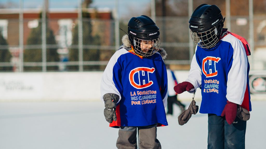 La Poche Bleue And The Foundation Team Up For Kids Fondation Des Canadiens Pour L Enfance