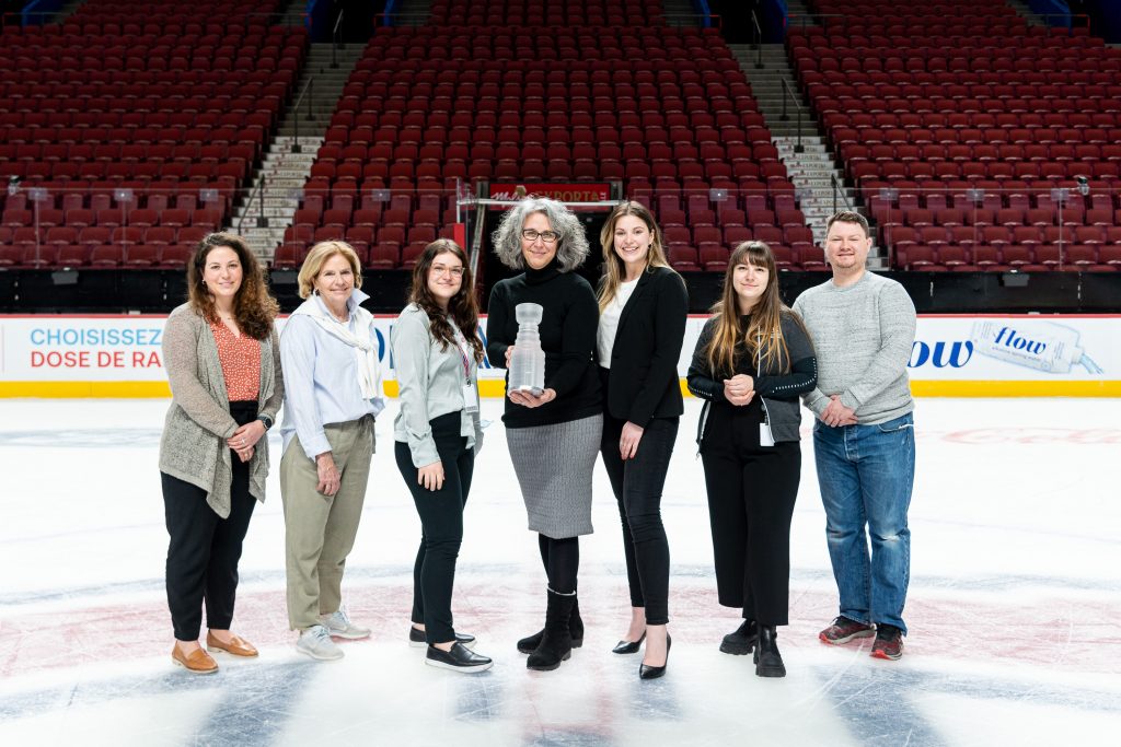 The BLEU BLANC BOUGE program recognized at the NHL's Stanley Awards