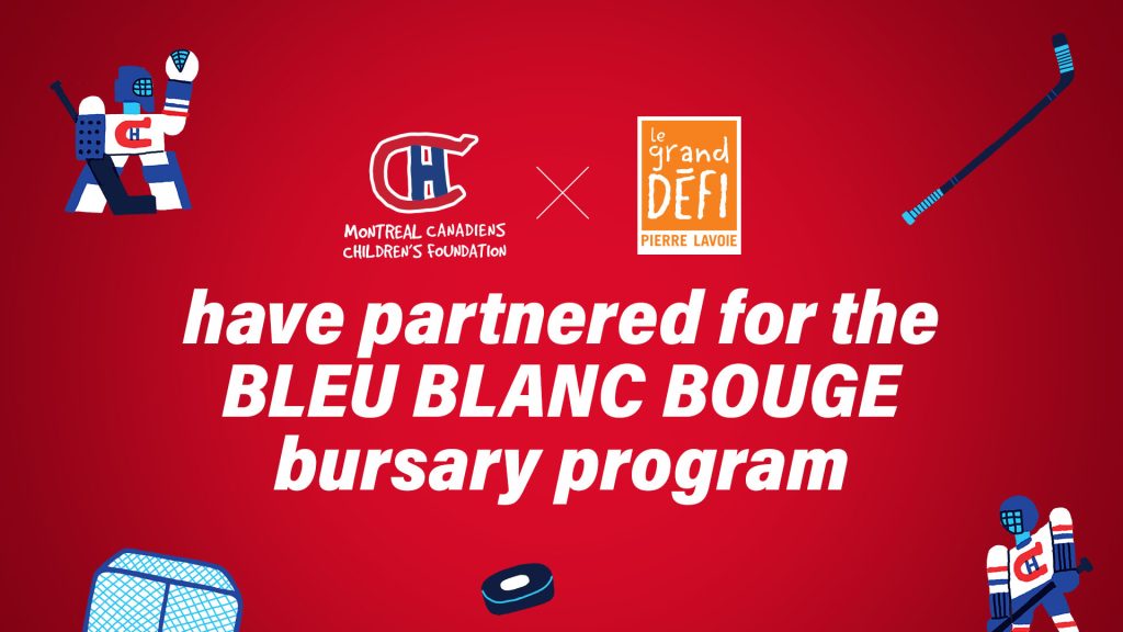 A new bursary program in partnership with the Grand défi Pierre Lavoie